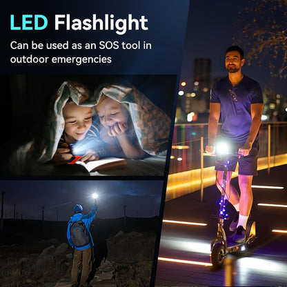 12000MAh Portable Waist Fan, 100 Speeds 17000RPM Strong Airflow, Belt Fan with up to 45H of Working Time, Flashlight Hands-Free Hanging Neck Fans,Rechargeable Wearable Personal Fans for Outdoor