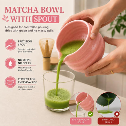 BARISTA EMPEROR® MATCHA WHISK SET PREMIUM 11pcs - Professional Matcha Kit Set with Matcha Bowl, Matcha Whisk, Milk Frother, Spoon, Sifter, Scoop, Stand, Cup, Tea Mat, Cloth - Matcha Bowl Set