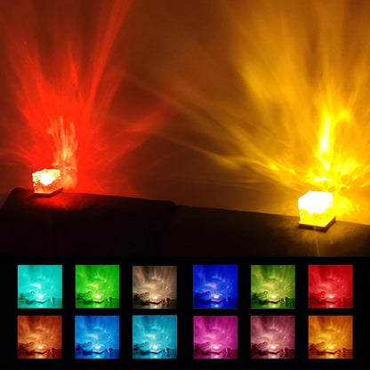 Ocean Wave Projector Light, Water Ripple Mood Lighting Ambient Room Decor