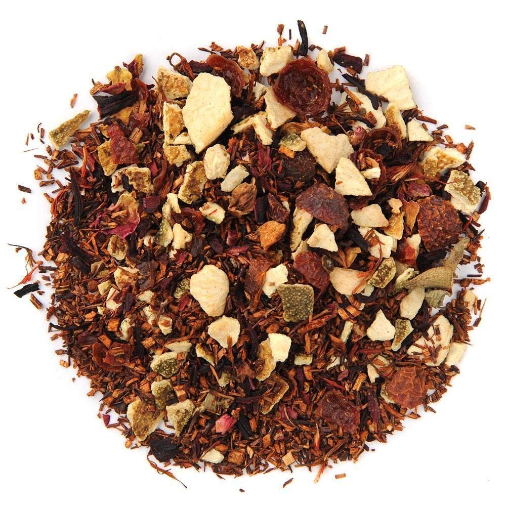 Organic Positively Tea Company, Lavender Chamomile, Herbal Tea, Loose Leaf, 16 Ounce