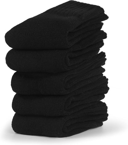 BenSorts Women's Winter Boots Socks Thick Warm Cozy Crew Socks Solid Color Gifts