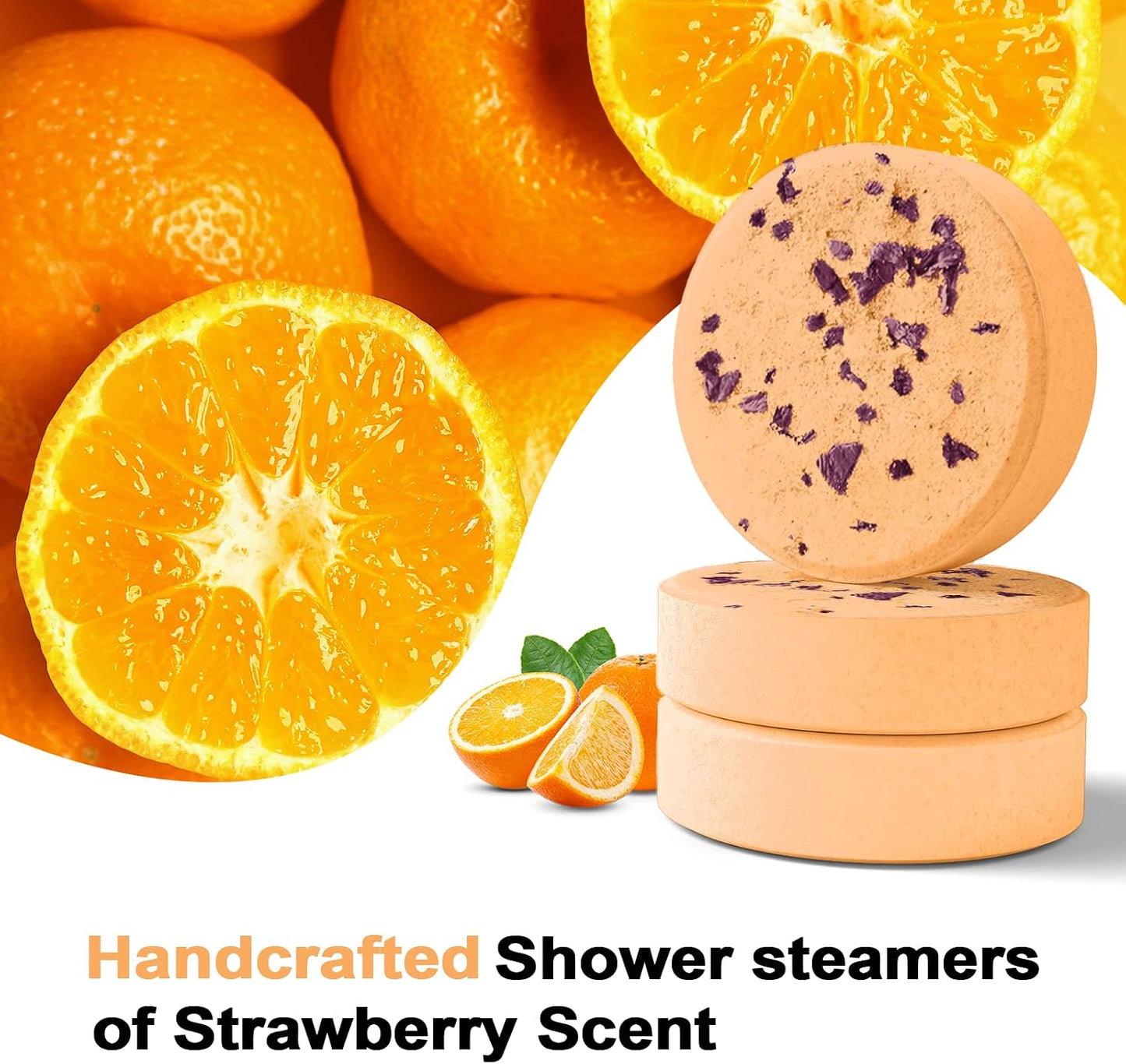 Shower Steamers Aromatherapy Birthday Gifts for Women - SWCANDY 8 Pcs Travel Essentials, Hotel Shower Spa Holidays Mom Wife Grandma Sister Her Self Care Relaxation with Natural Essential Oils Home