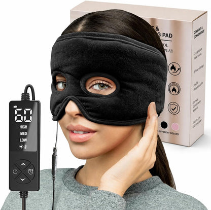 Sinus Mask, Heated Eye Mask, Head Face Eye Heating Pad