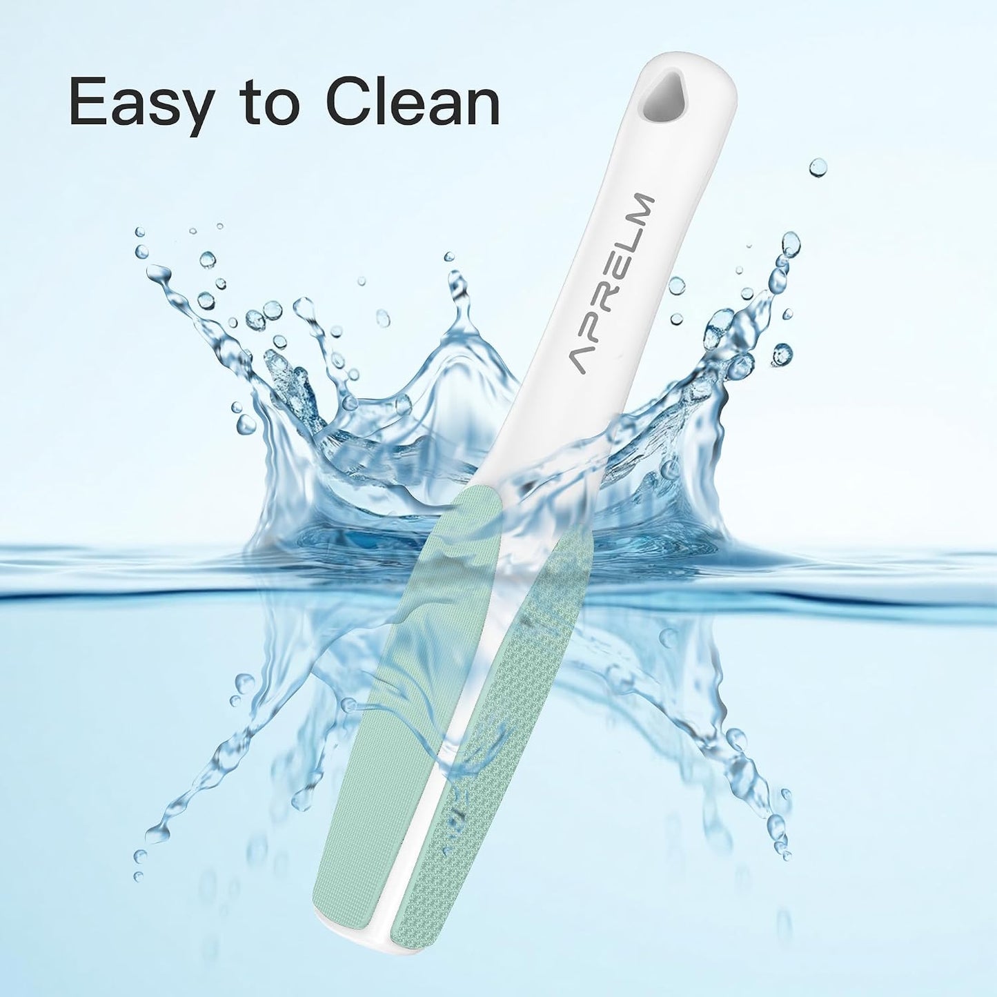APRELM 3-Sided Nano Glass Foot File, 3-in-1 Coarse/Medium/Fine Foot Callus Remover, Professional Callus Remover for Feet Hard Skin Smooth Polishing (White)