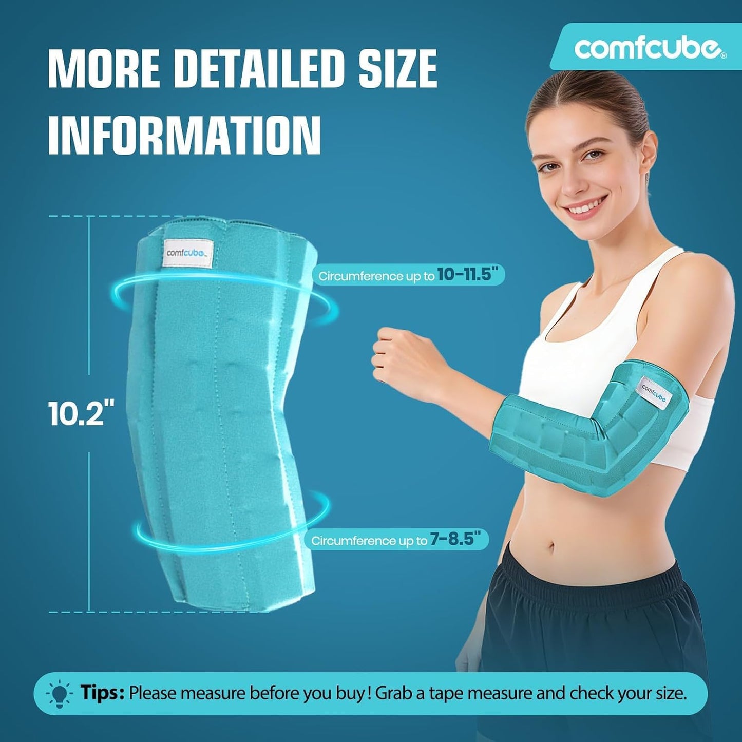 Ice Pack for Knee Pain Relief, 2 Hours Long Lasting Cold Pack for Knee Injuries, Cold Therapy Flexible Ice Pack Wrap for Knee Replacement Surgery, Swelling, ACL, Meniscus Tear