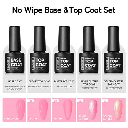 COSCELIA 53pcs Gel Nail Polish Kit with U V light and Drill Starter Kit 35 Colors Gel Nail Polish with 5pcs Top Base Coat Nail Art Professional Gel Manicure Kits Gifts for Women Teens Girls