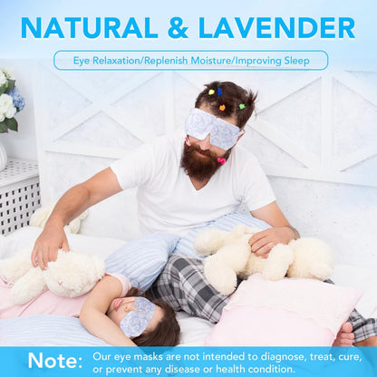 XPCARE 32 Pack Steam Eye Masks for Dry Eyes, SPA Warm Sleep Eye Mask, Disposable Heated Eye Mask for Dark Circles, Puffy Eyes, Relief Stress Eye Fatigue(Unscented)