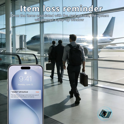 Wallet Tracker Card for Apple Find My App(iOS only),0.07in Ultra Slim