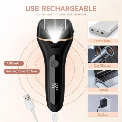 Electric Foot Callus Remover, Foot File Pedicure Tools