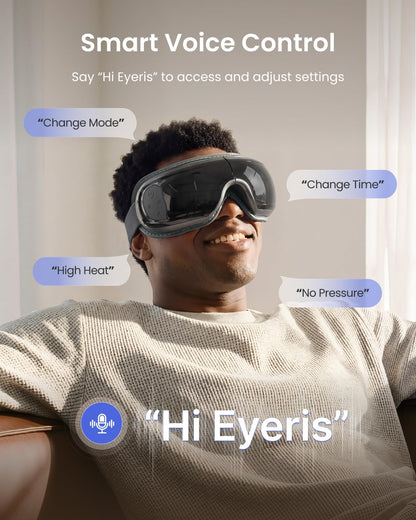 RENPHO Eyeris 3 Eye Massager with Heat and Cooling, Massaging Eye Mask