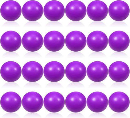 24 Pcs White Foam Stress Ball Squeeze Stress Relief Balls for Kids and Adults Hand Exercise Sensory Relief Toys for Anxiety ADHD Autism （White）