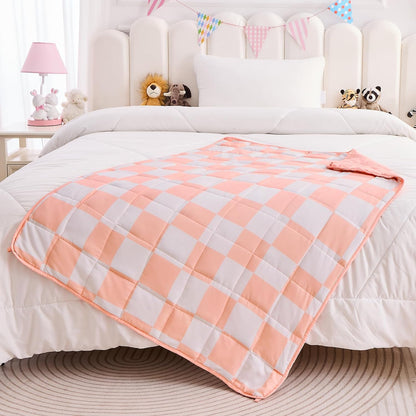 yescool Weighted Lap Pad 2 Pounds Weighted Lap Blanket, Space Plane Small Weighted Blanket, Weighted Throw Blanket Gifts for Travel Indoor Outdoor, 20"x30"