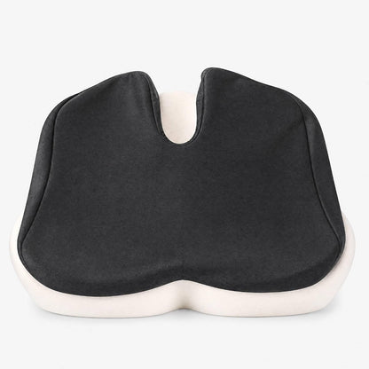 Extra Large Seat Cushion for Sciatica & Tailbone Pain – Pressure Relief Coccyx Cushion for Office Chair, Car Seat, Wheelchair, and Long Sitting – Sciatica Pain Relief Pillow