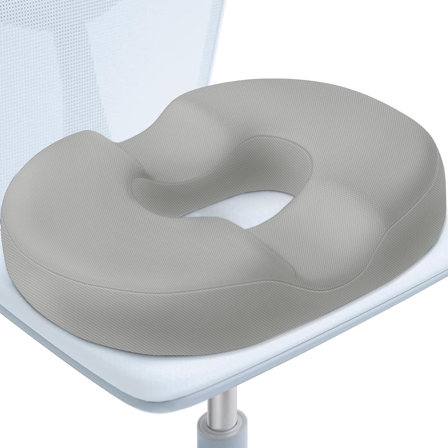 BlissTrends Donut Pillow Seat Cushion,Donut Chair Cushions for Postpartum Pregnancy & Hemorrhoids,Tailbone Pain Relief Cushion,Memory Foam Lifting Cushions for Office&Home Chairs (Black)