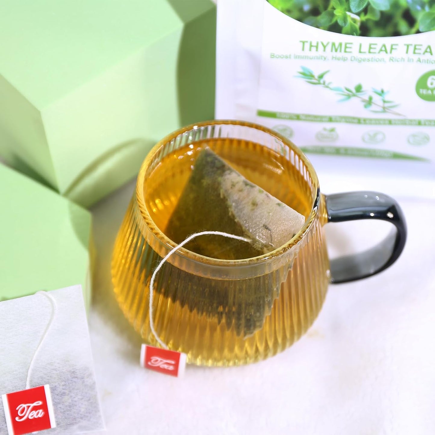 TEARELAE - Chamomile Lavender Tea, 50 Herbal Tea Bags with Lemon Balm for Relaxation & Bedtime - Non-GMO - Caffeine-Free - Floral & Soothing