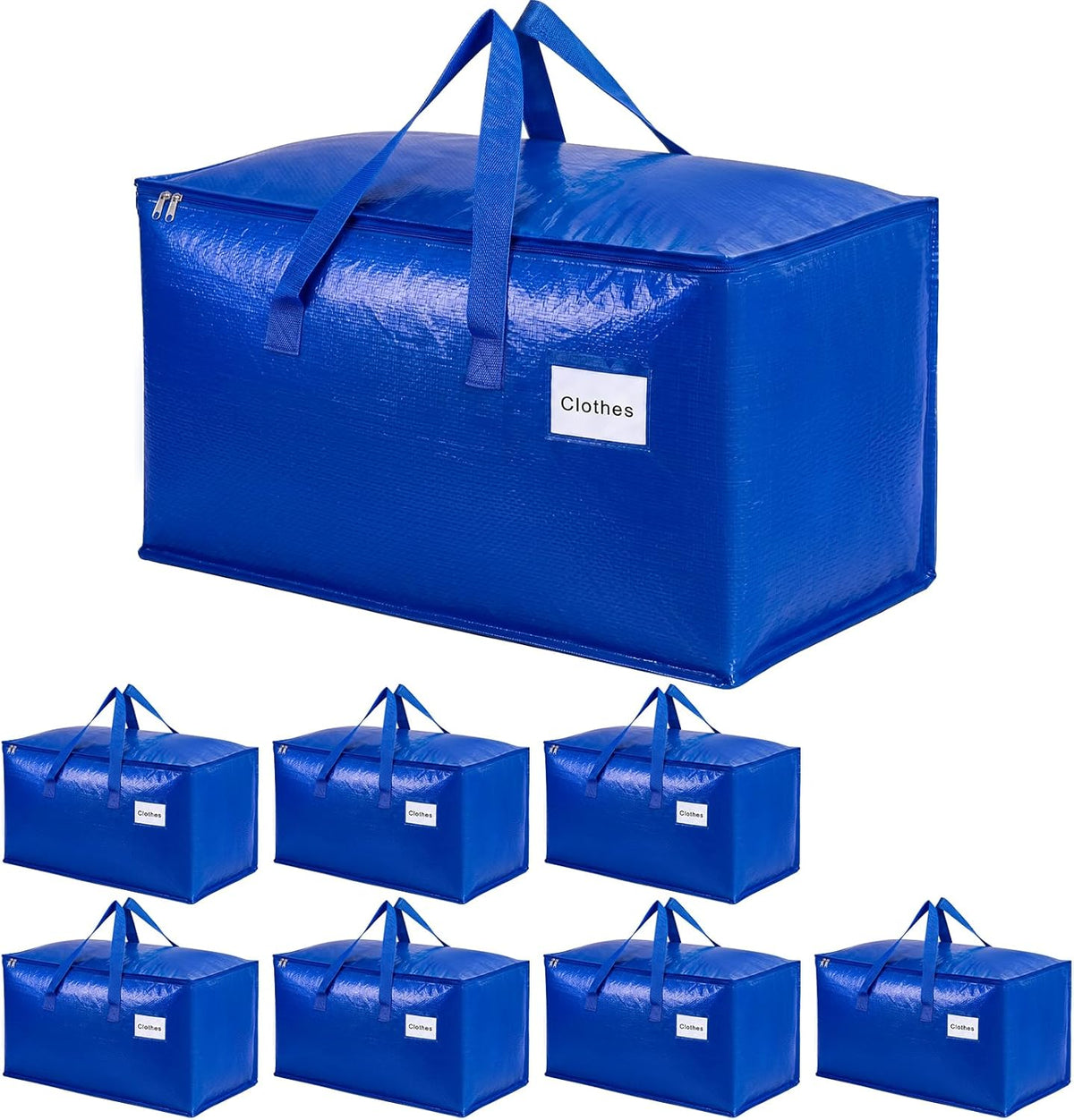 KYODOLED Clear Moving Bags Heavy Duty Extra Large, Storage Totes