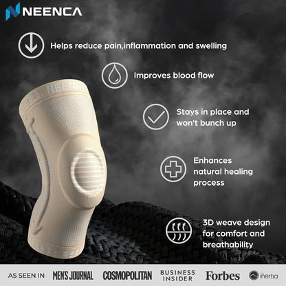 NEENCA Professional Knee Brace, Medical Knee Support for Women & Men Relief
