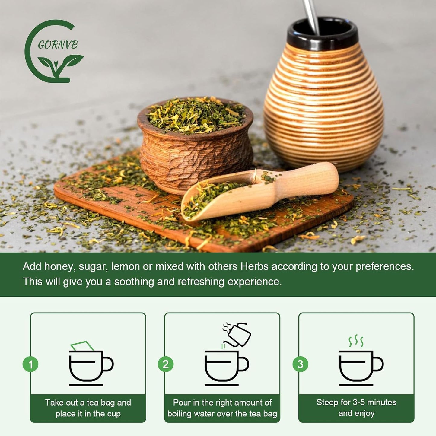 Organic Roasted Dandelion Root Tea with Milk Thistle Tea - Supports Kidney Function and Liver Function, 30 Tea Bags