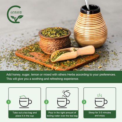 Organic Roasted Dandelion Root Tea with Milk Thistle Tea - Supports Kidney Function and Liver Function, 30 Tea Bags