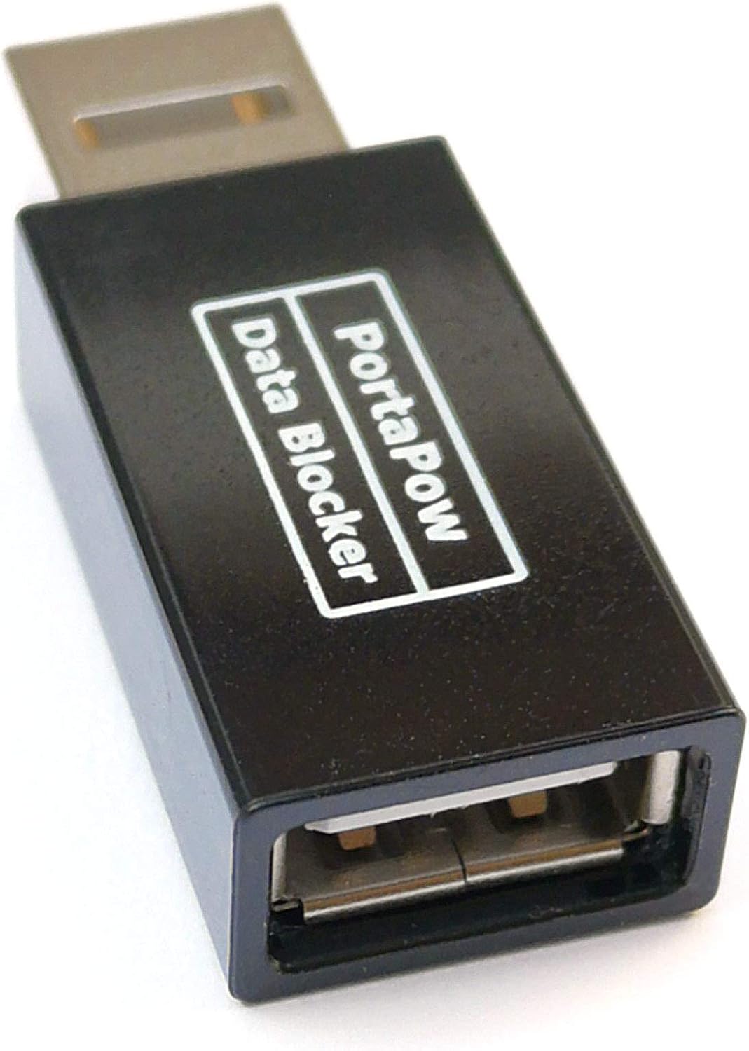 PortaPow USB Data Blocker (White 2 Pack) - Protect Against Juice Jacking