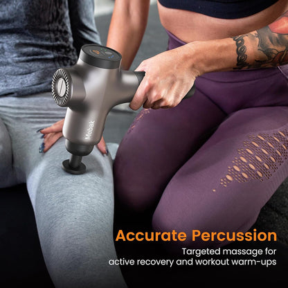 Mebak 3 Massage Gun, Massage Gun Deep Tissue for Athletes, Professional Muscle Percussion Massager, Massager for Shoulder Leg Back Body Pain Relief, Quiet Portable Sport Tool, Gifts for Him