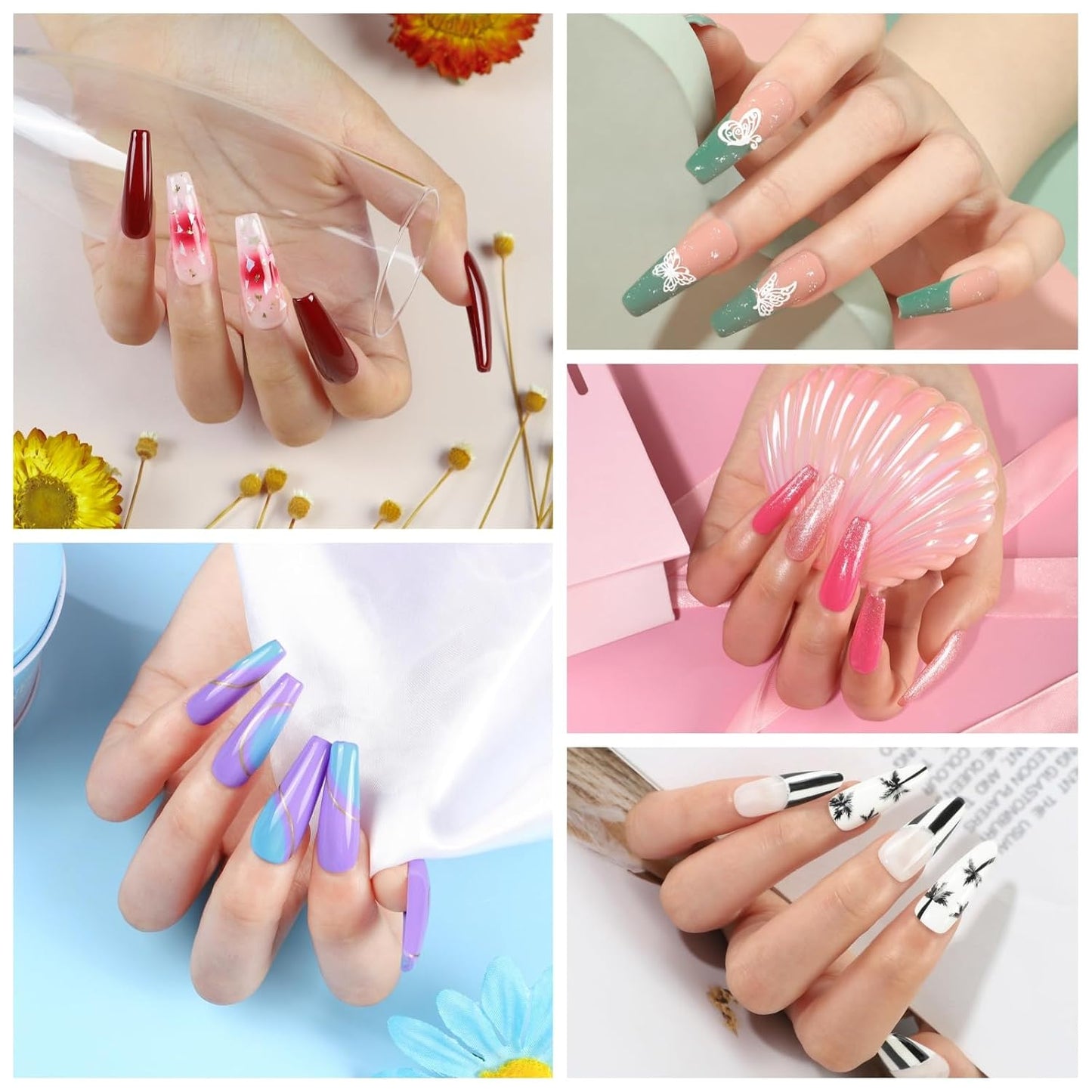 COSCELIA 53pcs Gel Nail Polish Kit with U V light and Drill Starter Kit 35 Colors Gel Nail Polish with 5pcs Top Base Coat Nail Art Professional Gel Manicure Kits Gifts for Women Teens Girls