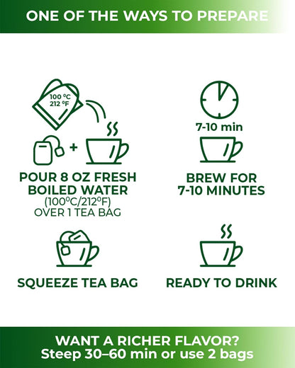 50 Bags Lemon Verbena Tea Dried Cut Leaves Herb Cedron (Aloysia Citrodora) - 50 Count 1.5g Tea Bags Verbena De Limón