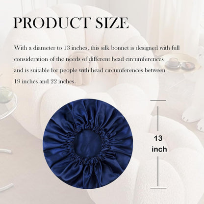 Satin Bonnet Double Layer Silk Bonnet for Sleeping Women for Natural Curly