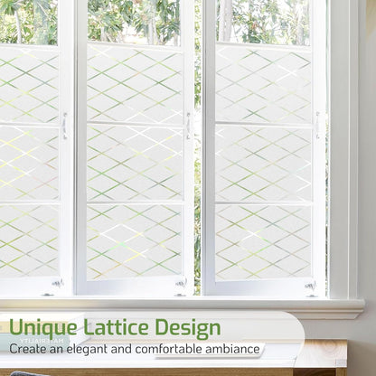 LUTE Blackout Window Film Removable Window Tint for Home Privacy Black 17.5" x 78.7", Static Cling for Inside Dark Sunlight Blockers Darkening Light Blocking for Bedroom Home Theater Garage