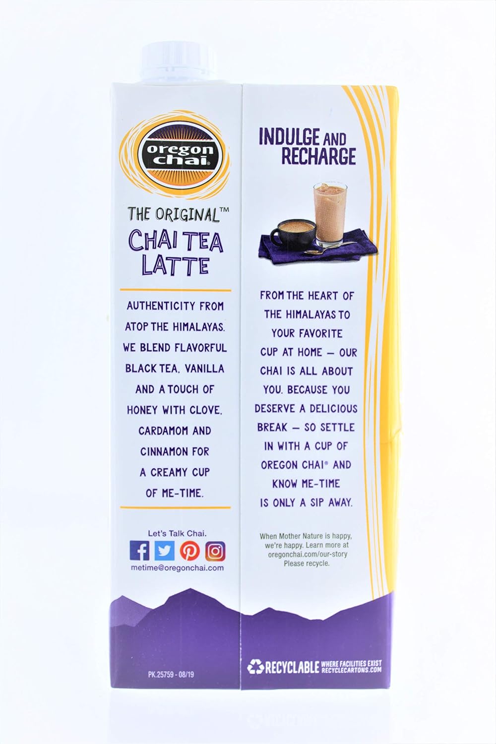 Oregon Chai Extra Spicy Super Concentrate, 64 Fluid Ounce (Pack of 1)