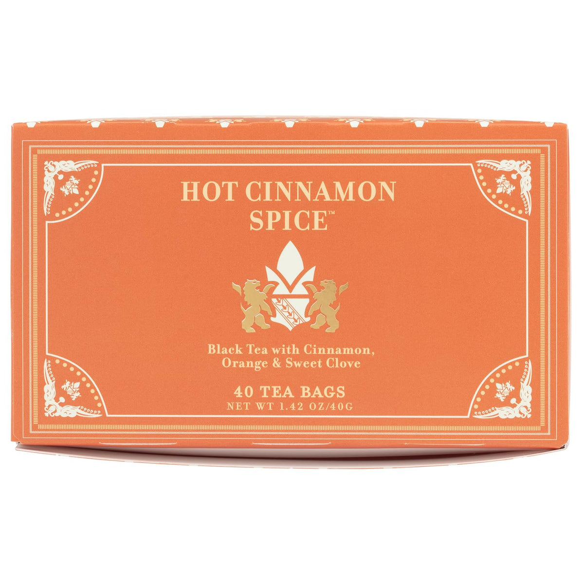 Harney & Sons Hot Cinnamon Spice Black Tea Bags, 40 Count