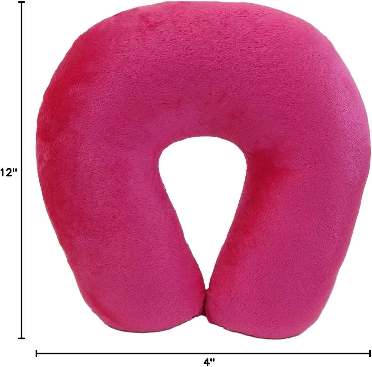 Wolf Essentials Adult Cozy Soft Microfiber Neck Pillow for Travel – Compact, Machine Washable - Perfect for Airplane, Car, or Home Use - Filled and Finished in The USA – Charcoal