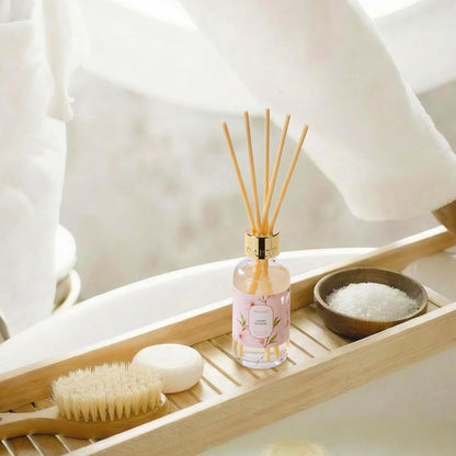 Airkeep Reed Diffuser Oil Set with Reed Sticks,Citrus Aromatherapy Oil Scent Diffuser for Home Office Bathroom Decoration Perfume and Gifts 3.38oz/100ml