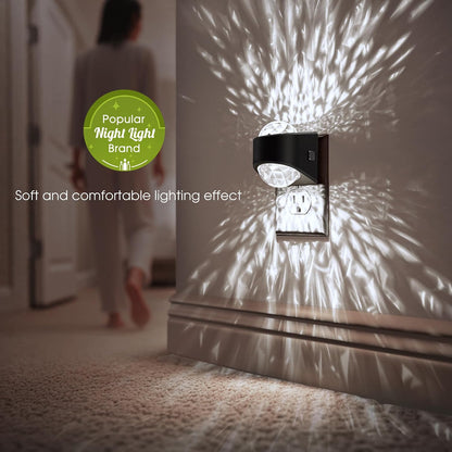 Briignite Night Light,Night Lights Plug into Wall,LED Projector Night Light