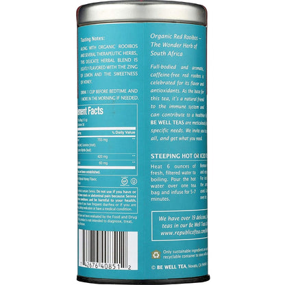 The Republic of Tea Be Well Get It Going No. 2 Herbal Tea, 36 Count