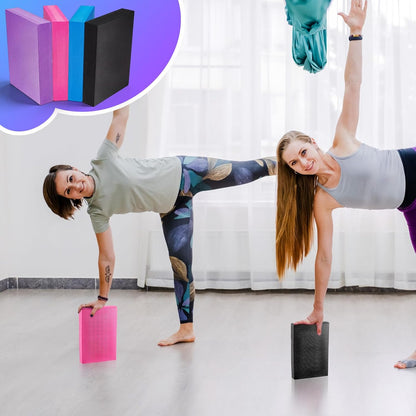 Hanaive 2/4/6 Pcs Balance Pad Foam Pad 11.81 x 7.87 x 1.97 Inch Yoga Mat Non Slip Cushion Exercise Knee Mat for Fitness Stability Stretching, Pilates, Physical Therapy, Core Trainer
