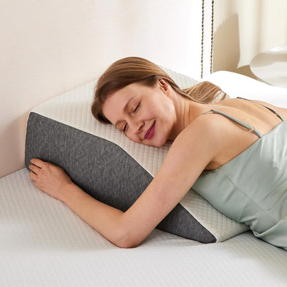 Sweetcrispy 7.5 Inch Wedge Pillow, Sleep Apnea Pillow, Neck Support