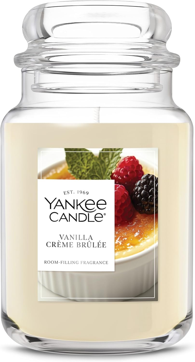 Yankee Candle Vanilla Cupcake Scented Candle, 22oz Large Jar