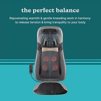 Homedics Back Massager with Heat, Shiatsu Neck and Back Massage Cushion