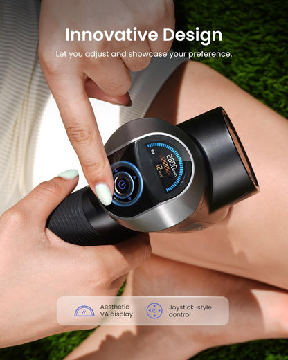 RENPHO Active Thermacool 2 Massage Gun with Heat and Cold, [2026 Upgraded] Handheld Percussion Deep Tissue Neck Back Muscle Massager, FSA Approved Gifts for Men Him Athletes Women Her HSA