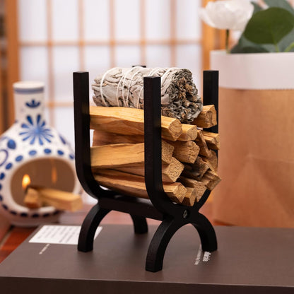 Wooden Palo Santo Holder-Incense Storage Ideal for Palo Santo Sticks& Sage