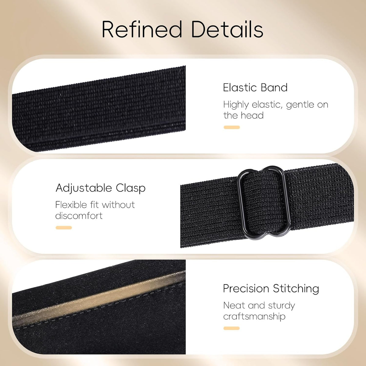 Heated Eye Mask (2-Packs), Moist Warm Compress Microwave with Flaxseed Cassia Seed, Weighted Eye Mask for Sleeping, Dry Eyes, Stye Eye Treatment, Relief Eye Fatigue (Black&Grey)