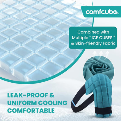 Ice Pack for Knee Pain Relief, 2 Hours Long Lasting Cold Pack for Knee Injuries, Cold Therapy Flexible Ice Pack Wrap for Knee Replacement Surgery, Swelling, ACL, Meniscus Tear