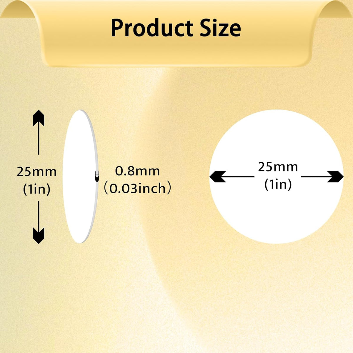 NFC Tags Ntag215 Cards 25mm Round Rewritable NFC Coin Cards