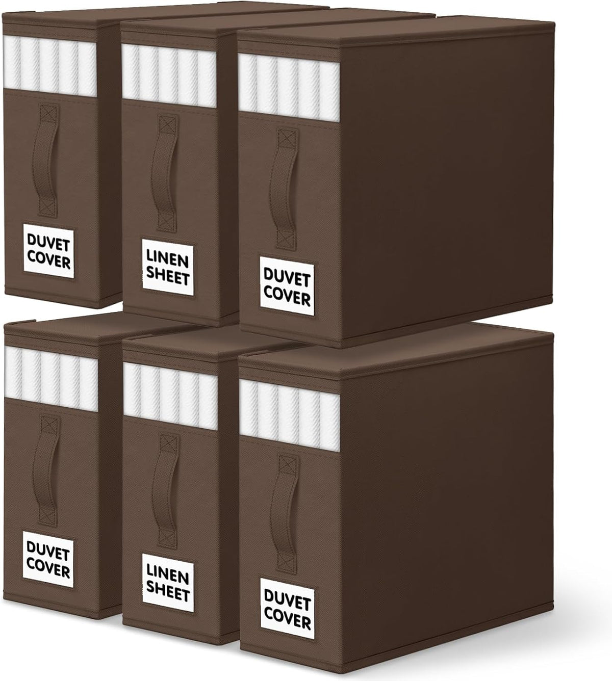 WOWBOX Bed Sheet Organizers and Storage,Closet Organizer Under Bed Storage