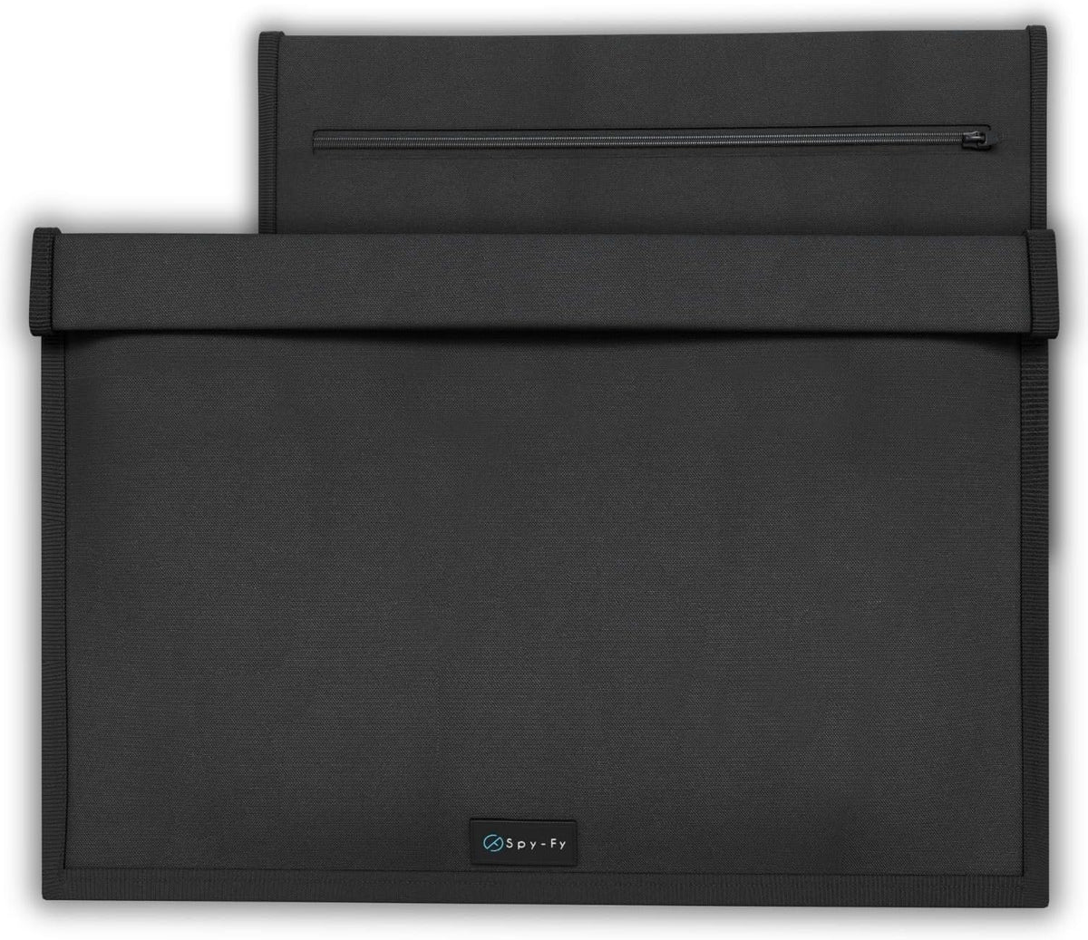 Faraday Bag for Phones - Signal Blocking Pouch 8.6 inch | Blocking LTE, Bluetooth, WiFi, RFID | Anti-Tracking & Hacking Protection for Smartphones & iPhones | Black