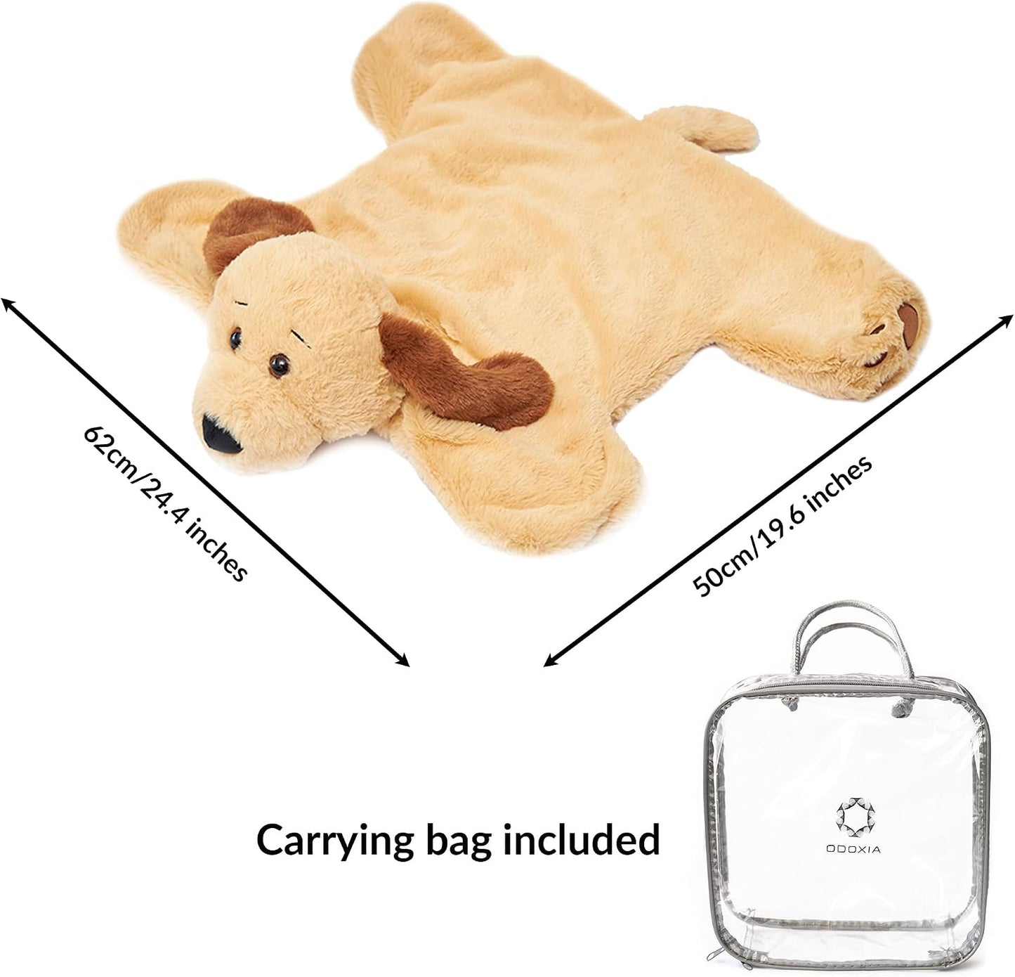 ODOXIA Weighted Lap Pad for Kids | Calming & Comforting | Weighted Lap Animal | Sloth Buddy | Sensory Weighted Animals | Weighted Lap Blanket for Sensory Needs | Carrying Bag Included | 5 Lbs