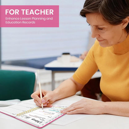 Planner 2026-2027 for Women & Men, Academic Monthly and Weekly Calendar Planner, Jul 2026 - Jun 2027, A5 (6.3" x 8.5"), Teacher Student Planning Book with Tabs, Ideal for Office School Supplies - Pink