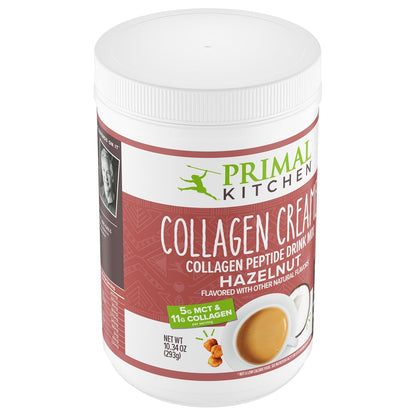 Primal Kitchen Matcha Collagen Keto Latte Powder, Sugar-Free Collagen Peptides, 9.33 Ounces
