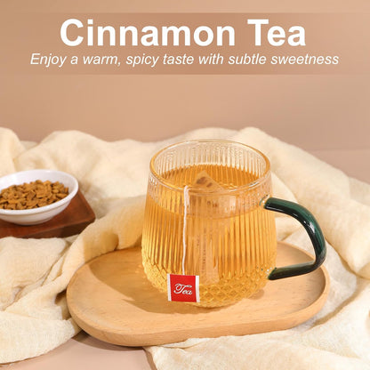 TEARELAE Cinnamon Tea, 40 Herbal Tea Bags, Te De Canela, Warm Spicy Aroma